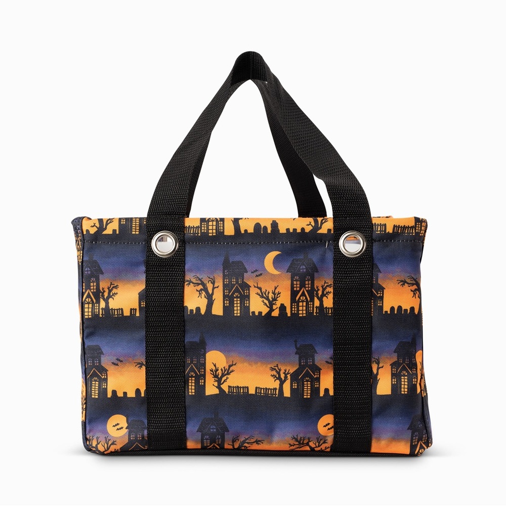 Thirty-One Square Utility Tote & 2 Snack & Go Pouches